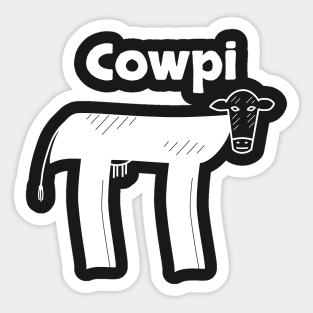 Cowpi Sticker